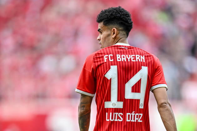 Luis Diaz FC Bayern München Looks on during the Bundesliga match between FC Bayern München and 1 FC Köln, Allianz Arena am 16 May 2026 in München, Germany Photo by Harry Langer DeFodi Images Luis Diaz FC Bayern München Looks on during the Bundesliga match between FC Bayern München and 1 FC Köln at Allianz Arena on May 16, 2026 in München, Germany Photo by Harry Langer DeFodi Images DFL regulations prohibit any use of photographs as image sequences and or quasi video Photo by Harry Langer DeFodi Images DFL regulations prohibit any use of photographs as image sequences and or quasi video