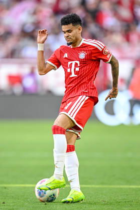 Luis Diaz FC Bayern München in action, on the ball, single action during the Bundesliga match between FC Bayern München and 1 FC Köln, Allianz Arena on May 16, 2026 in Munich, Germany Photo by Harry Langer DeFodi Images Luis Diaz FC Bayern München controls the Ball during the Bundesliga match between FC Bayern München and 1 FC Köln at Allianz Arena on May 16, 2026 in München, Germany Photo by Harry Langer DeFodi Images DFL regulations prohibit any use of photographs as image sequences and or quasi video Photo by Harry Langer DeFodi Images DFL regulations prohibit any use of photographs as image sequences and or quasi video