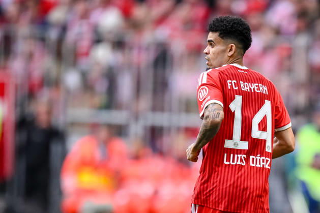 Luis Diaz FC Bayern München Looks on during the Bundesliga match between FC Bayern München and 1 FC Köln, Allianz Arena am 16 May 2026 in München, Germany Photo by Harry Langer DeFodi Images Luis Diaz FC Bayern München Looks on during the Bundesliga match between FC Bayern München and 1 FC Köln at Allianz Arena on May 16, 2026 in München, Germany Photo by Harry Langer DeFodi Images DFL regulations prohibit any use of photographs as image sequences and or quasi video Photo by Harry Langer DeFodi Images DFL regulations prohibit any use of photographs as image sequences and or quasi video