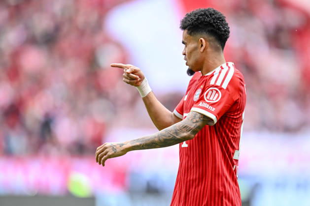 Luis Diaz FC Bayern München gestures, gestures during the Bundesliga match between FC Bayern München and 1 FC Köln, Allianz Arena am 16 May 2026 in München, Germany Photo by Harry Langer DeFodi Images Luis Diaz FC Bayern München gestures during the Bundesliga match between FC Bayern München and 1 FC Köln at Allianz Arena on May 16, 2026 in München, Germany Photo by Harry Langer DeFodi Images DFL regulations prohibit any use of photographs as image sequences and or quasi video Photo by Harry Langer DeFodi Images DFL regulations prohibit any use of photographs as image sequences and or quasi video