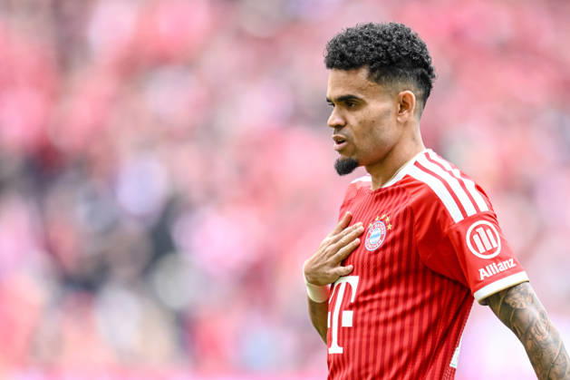 Luis Diaz FC Bayern München Looks on during the Bundesliga match between FC Bayern München and 1 FC Köln, Allianz Arena am 16 May 2026 in München, Germany Photo by Harry Langer DeFodi Images Luis Diaz FC Bayern München Looks on during the Bundesliga match between FC Bayern München and 1 FC Köln at Allianz Arena on May 16, 2026 in München, Germany Photo by Harry Langer DeFodi Images DFL regulations prohibit any use of photographs as image sequences and or quasi video Photo by Harry Langer DeFodi Images DFL regulations prohibit any use of photographs as image sequences and or quasi video