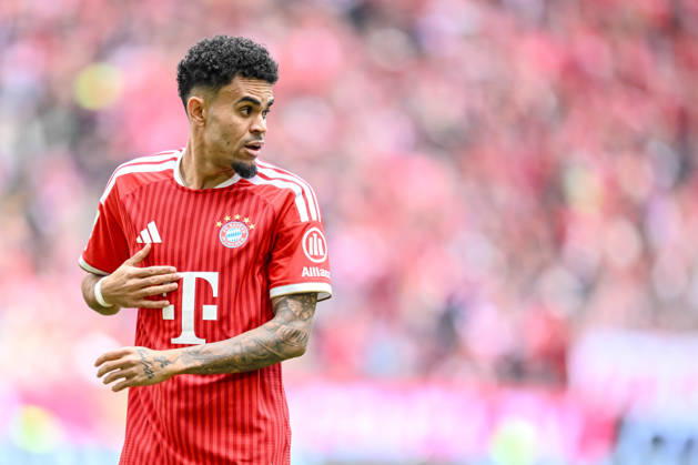 Luis Diaz FC Bayern München Looks on during the Bundesliga match between FC Bayern München and 1 FC Köln, Allianz Arena am 16 May 2026 in München, Germany Photo by Harry Langer DeFodi Images Luis Diaz FC Bayern München Looks on during the Bundesliga match between FC Bayern München and 1 FC Köln at Allianz Arena on May 16, 2026 in München, Germany Photo by Harry Langer DeFodi Images DFL regulations prohibit any use of photographs as image sequences and or quasi video Photo by Harry Langer DeFodi Images DFL regulations prohibit any use of photographs as image sequences and or quasi video