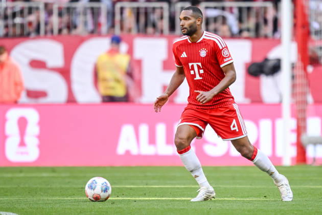 Jonathan Tah FC Bayern München in action, am Ball, Einzelaktion waehrend des spiels der Bundesliga zwischen FC Bayern München und 1 FC Köln, Allianz Arena am 16 May 2026 in München, Germany Photo by Harry Langer DeFodi Images Jonathan Tah FC Bayern München controls the Ball during the Bundesliga match between FC Bayern München and 1 FC Köln at Allianz Arena on May 16, 2026 in München, Germany Photo by Harry Langer DeFodi Images DFL regulations prohibit any use of photographs as image sequences and or quasi video Photo by Harry Langer DeFodi Images DFL regulations prohibit any use of photographs as image sequences and or quasi video