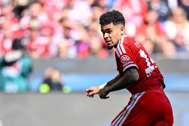 Luis Diaz FC Bayern München Looks on during the Bundesliga match between FC Bayern München and 1 FC Köln, Allianz Arena am 16 May 2026 in München, Germany Photo by Harry Langer DeFodi Images Luis Diaz FC Bayern München Looks on during the Bundesliga match between FC Bayern München and 1 FC Köln at Allianz Arena on May 16, 2026 in München, Germany Photo by Harry Langer DeFodi Images DFL regulations prohibit any use of photographs as image sequences and or quasi video Photo by Harry Langer DeFodi Images DFL regulations prohibit any use of photographs as image sequences and or quasi video