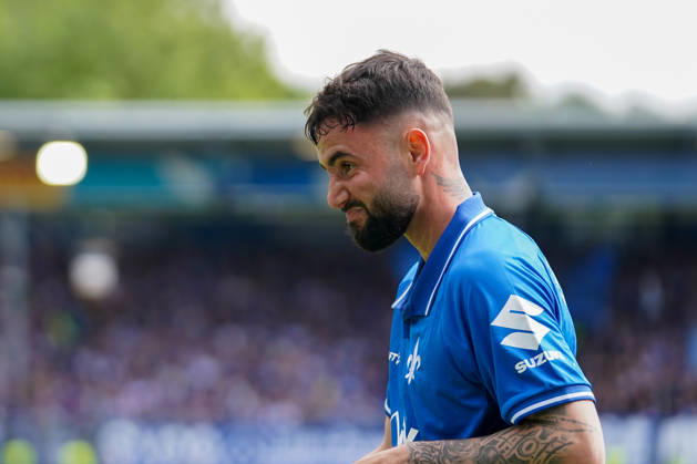 Germany Soccer 2 Liga 2025 2026, 34 Matchday SV Darmstadt 98 vs SC Paderborn 07 Merck Stadion am Böllenfalltor Darmstadt Fabian Richter SVD, 23 Facial expression, facial expression, emotion Copyright: xTobiasxWentzellx
