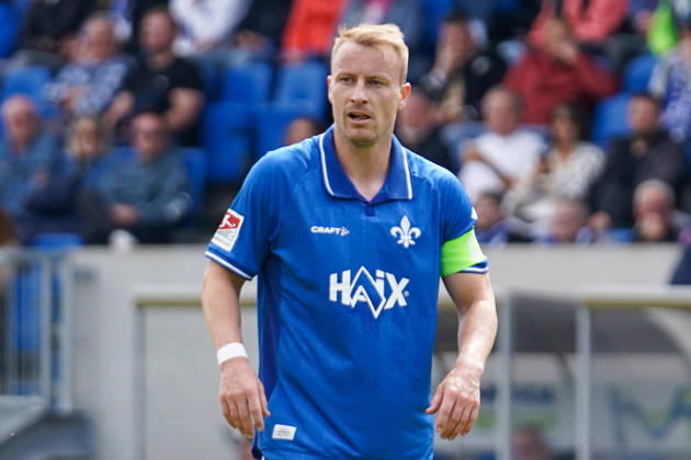 Germany Soccer 2 Liga 2025 2026, 34 Matchday SV Darmstadt 98 vs SC Paderborn 07 Merck Stadion am Böllenfalltor Darmstadt Fabian Holland SVD, 32 Portrait photo, portrait, single shot, portrait Copyright: xTobiasxWentzellx