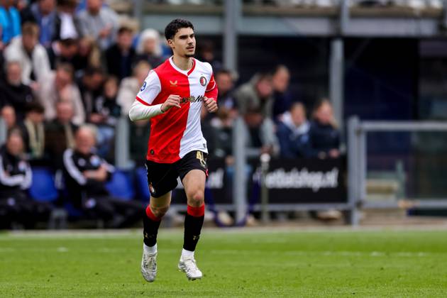 ZWOLLE, 17-05-2026 , MACÂ³PARK , season 2025 2026 , Dutch Eredivisie Football , match between PEC Zwolle and Feyenoord , picture shows Feyenoord player Shaqueel van Persie PEC - Feyenoord  x203760672x Copyright: