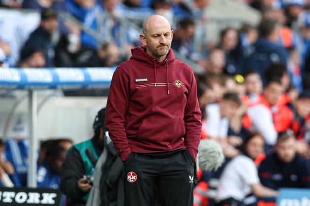 Coach Torsten Lieberknecht 1 FC Kaiserslautern 2 Soccer Bundesliga Season 2025 2026 1 FC Magdeburg vs 1 FC Kaiserslautern at the Avnet Arena in Magdeburg Soccer,Man,Men,Germany,17 05 2026