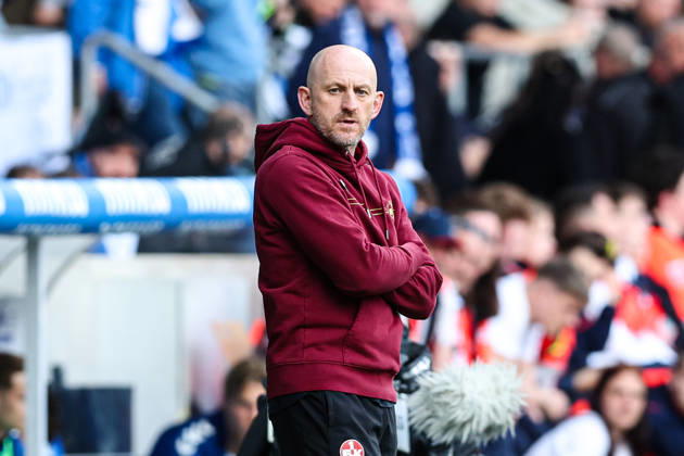 Coach Torsten Lieberknecht 1 FC Kaiserslautern 2 Soccer Bundesliga Season 2025 2026 1 FC Magdeburg vs 1 FC Kaiserslautern at the Avnet Arena in Magdeburg Soccer,Man,Men,Germany,17 05 2026