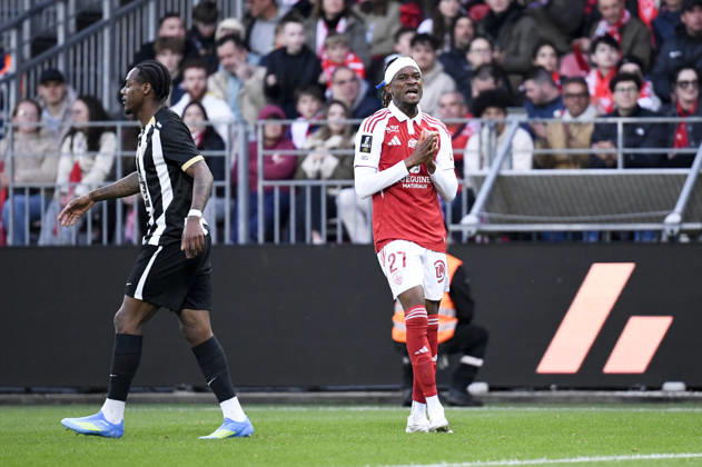Stade Brestois 29 v Angers SCO - Ligue 1 McDonald s 2025 2026 27 Daouda GUINDO (sb29) during the Ligue 1 McDonald s match between Brest and Angers at Stade Francis Le Ble on May 17, 2026 in Brest, France. Brest France Copyright: xEwenxGavetx 776348400