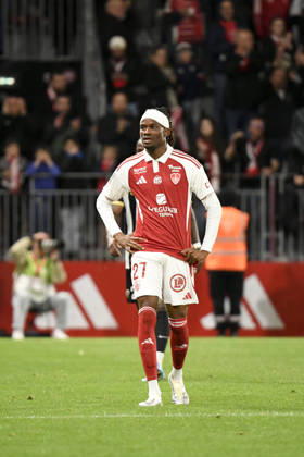 Stade Brestois 29 v Angers SCO - Ligue 1 McDonald s 2025 2026 27 Daouda GUINDO (sb29) during the Ligue 1 McDonald s match between Brest and Angers at Stade Francis Le Ble on May 17, 2026 in Brest, France. Brest France Copyright: xEwenxGavetx 776348400