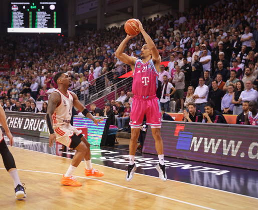 Joel Aminu Telekom Baskets Bonn vs FC Bayern Munich Munich Basketball Playoffs Semi-Final Game 3 Season 2025 26