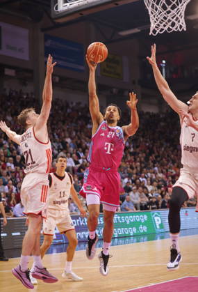 Joel Aminu Telekom Baskets Bonn vs FC Bayern Munich Munich Basketball Playoffs Semi-Final Game 3 Season 2025 26
