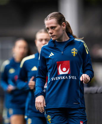 260608 Sofia Reidy of the Swedish women s national football team at a training session on June 8, 2026 in Gothenburg Photo Mathias Bergeld BILDBYRAN code MB MB1380 fotboll football soccer fotball vm kval kval fifa womens world cup qualifier qualifier träning practice training sverige sweden dam bbeng women kvinner Copyright: MATHIASxBERGELD BB260608MB009