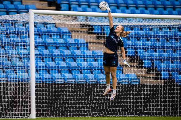 260608 Goalkeeper Sunniva Skoglund of the Norwegian women™s national football team during a training session on June 8, 2026 in Oslo Photo Marius Simensen BILDBYRAN Cop 238 bbeng dam fifa women s world cup qualifier football fotball fotboll norge norway practice soccer training trening träning Copyright: MARIUSxSIMENSEN BB260608BB082