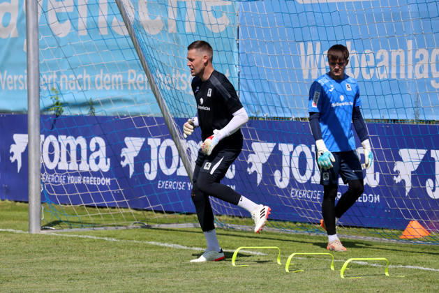 Soccer, Mens, Bavarian Regional League, 2026–2027 Season, TSV 1860 Munich, Training, Grünwalder Strasse 114 Vitus Eicher, Goalkeeper Coach for TSV 1860 Munich during training,detected_source_language