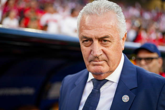 USA Soccer 2026 FIFA World Cup Group Stage Group D Turkey vs. Paraguay Levi’s Stadium, Santa Clara, San Francisco Bay Area, Santa Clara County, California Gustavo Alfaro, Head Coach, Paraguay,detected_source_language Copyright: xJOERANxSTEINSIEKx