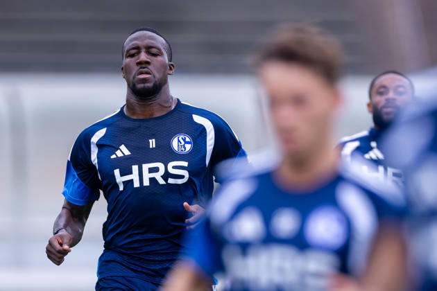 July 8, 2026, Soccer, FC Schalke 04 practice Bryan Lasme FC Schalke 04 Gelsenkirchen FC Schalke 04 training facility NRW Germany xRHR PHOTO YYx Copyright: RHR-FOTOx RHR-FOTO YY
