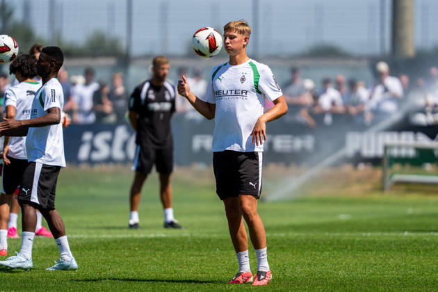 Jan Leszczynski, Borussia Mönchengladbach, 05 Start of Training, VfL Borussia Mönchengladbach, Soccer, Bundesliga 1, 2026–2027 Season, July 12, 2026 DFL regulations prohibit any use of photographs as image sequences and or quasi-video Start of training for VfL Borussia Mönchengladbach, soccer, Bundesliga 1, 2026–2027 Season, July 12, 2026, Mönchengladbach Copyright: xEibner-Pressefoto J.xDerondeaux EP_JDU