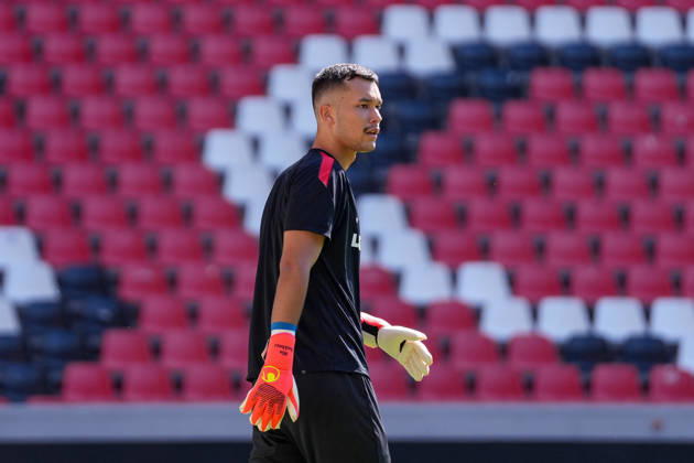 Mio Backhaus, SC Freiburg, Germany, Soccer, Bundesliga 1, 2026–2027, SC Freiburg, Open Practice, July 12, 2026, Europa-Park Stadium, Freiburg, Freiburg, Europa-Park Stadium, Baden-Württemberg, Germany Copyright: xArnexAmbergx