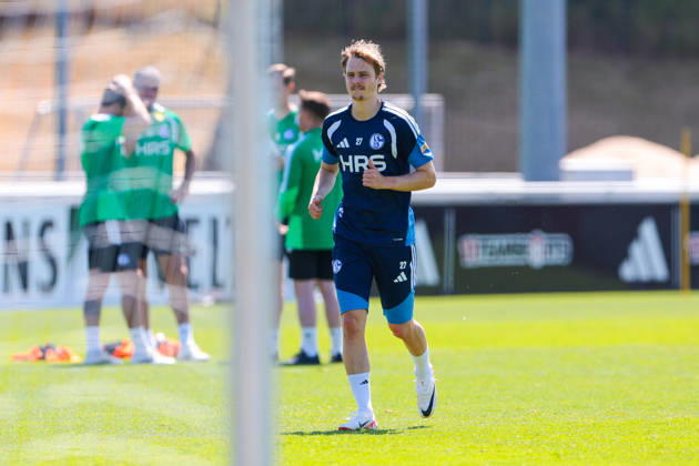 July 15, 2026, Soccer, FC Schalke 04 practice Finn Porath FC Schalke 04 Gelsenkirchen FC Schalke 04 training facility NRW Germany xRHR PHOTO YYx Copyright: RHR-FOTOx RHR-FOTO YY