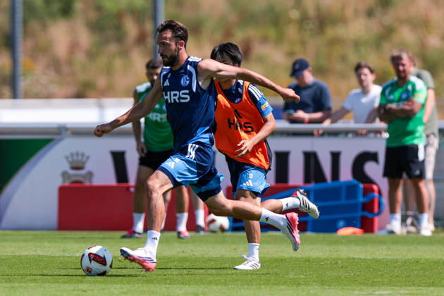 July 15, 2026, Soccer, FC Schalke 04 practice Kenan Karaman FC Schalke 04 Gelsenkirchen FC Schalke 04 training facility NRW Germany xRHR PHOTO YYx Copyright: RHR-FOTOx RHR-FOTO YY