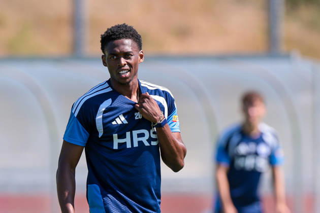 July 15, 2026, Soccer, FC Schalke 04 training session, Junior Adamu, FC Schalke 04, Gelsenkirchen, FC Schalke 04 training facility, North Rhine-Westphalia, Germany, xRHR, PHOTO YYx Copyright: RHR-FOTOx RHR-FOTO YY
