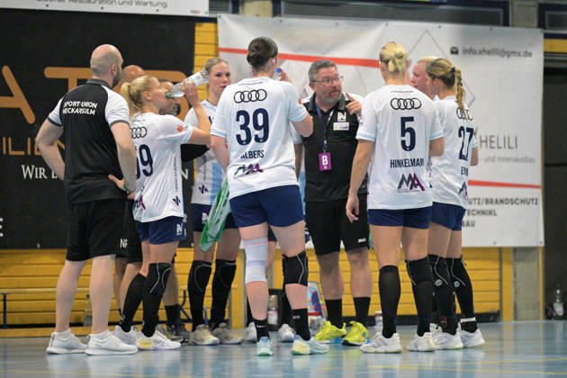 Time Out Sport Union Neckarsulm TusSies Metzingen vs. Sport Union Neckarsulm, Handball, Preseason, Friendly, 2026–2027 Season, July 18, 2026, TusSies Metzingen vs. Sport Union Neckarsulm, Handball, Preseason, Friendly, 2026–2027 Season, July 18, 2026, Voehringen Copyright: xEibner-Pressefotox EP_TBR