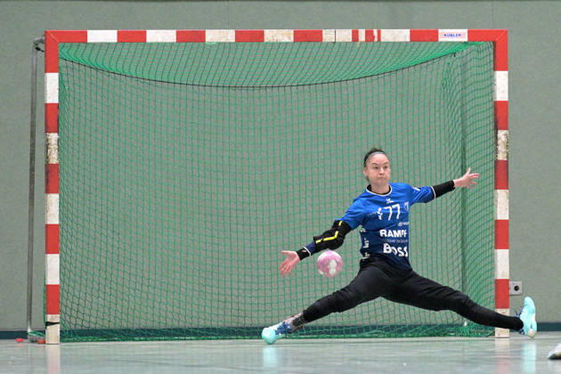 Sara Suba, TusSies Metzingen, 77 in goal; TusSies Metzingen vs. HSG Solingen Graefrath, Handball, Preseason, Friendly, 2026–2027 Season, July 24, 2026; TusSies Metzingen vs. HSG Solingen Graefrath, Handball, Preseason, Friendly Match, 2026–2027 Season, July 24, 2026, Oeschhalle Copyright: xEibner-Pressefotox EP_TBR