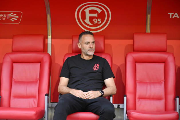 Coach Alexander Ende, Fortuna Düsseldorf, July 25, 2026, Soccer, 2026–2027 Season, Friendly Match, Fortuna Düsseldorf vs. Borussia Dortmund, 2–1, Düsseldorf, North Rhine-Westphalia, Germany Team2