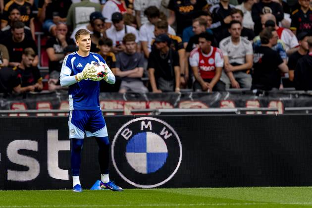 AMSTERDAM: AFC Ajax Amsterdam goalkeeper Maarten Paes during the Conference League match between AFC Ajax and FK Vojvodina at the Johan Cruijff ArenA on July 30, 2026, in Amsterdam, the Netherlands. Photo by DeFodi Images