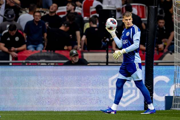 AMSTERDAM: AFC Ajax Amsterdam goalkeeper Maarten Paes during the Conference League match between AFC Ajax and FK Vojvodina at the Johan Cruijff ArenA on July 30, 2026, in Amsterdam, the Netherlands. Photo by DeFodi Images