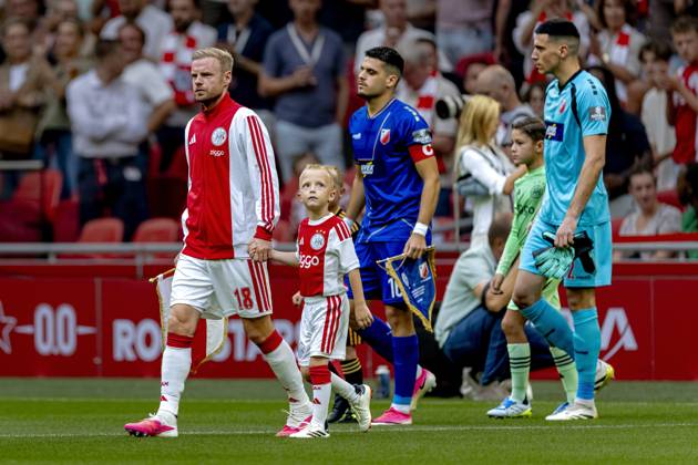 AMSTERDAM AFC Ajax Amsterdam midfielder Davy Klaassen during the Conference League match between AFC Ajax and FK Vojvodina at the Johan Cruijff ArenA on July 30, 2026, in Amsterdam, the Netherlands. Photo by DeFodi Images