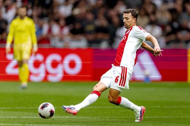 AMSTERDAM AFC Ajax Amsterdam midfielder Youri Regeer during the Conference League match between AFC Ajax and FK Vojvodina at the Johan Cruijff ArenA on July 30, 2026, in Amsterdam, the Netherlands. Photo by DeFodi Images