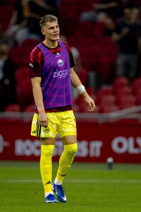 AMSTERDAM: AFC Ajax Amsterdam goalkeeper Joeri Heerkens during the Conference League match between AFC Ajax and FK Vojvodina at the Johan Cruijff ArenA on July 30, 2026, in Amsterdam, the Netherlands. Photo by DeFodi Images