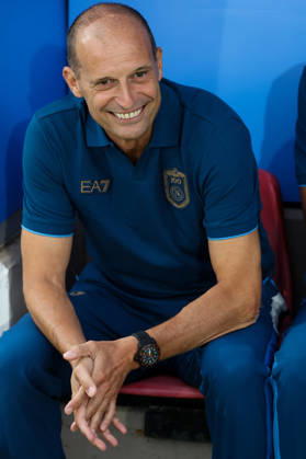 Napoli™s head coach Massimiliano Allegri during the friendly match Napoli and Osasuna at the Teofilo Patini Stadium in Castel Di Sangro, Central Southern Italy - Wednesday, August 05 , 2026. - Soccer .  Copyright: xAlessandroxGarofalo LaPressex