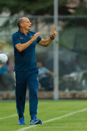Napoli™s head coach Massimiliano Allegri during the friendly match Napoli and Osasuna at the Teofilo Patini Stadium in Castel Di Sangro, Central Southern Italy - Wednesday, August 05 , 2026. - Soccer .  Copyright: xAlessandroxGarofalo LaPressex