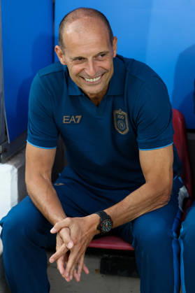 Napoli™s head coach Massimiliano Allegri during the friendly match Napoli and Osasuna at the Teofilo Patini Stadium in Castel Di Sangro, Central Southern Italy - Wednesday, August 05 , 2026. - Soccer .  Copyright: xAlessandroxGarofalo LaPressex