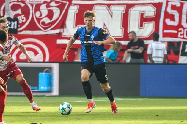 Moritz Malik Polte, SV Waldhof Mannheim, 3rd Division, Matchday 1, SV Waldhof Mannheim vs. Fortuna Düsseldorf on August 7, 2026, at Carl Benz Stadium in Mannheim, Germany; Carl Benz Stadium, Mannheim, Germany Copyright: xFranzxReindelx