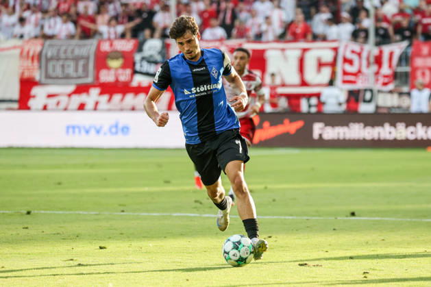 Lovis Bierschenk, SV Waldhof Mannheim, German 3rd Division, Matchday 1, SV Waldhof Mannheim vs. Fortuna Düsseldorf on August 7, 2026, at Carl Benz Stadium in Mannheim, Germany; Carl Benz Stadium, Mannheim, Germany Copyright: xFranzxReindelx