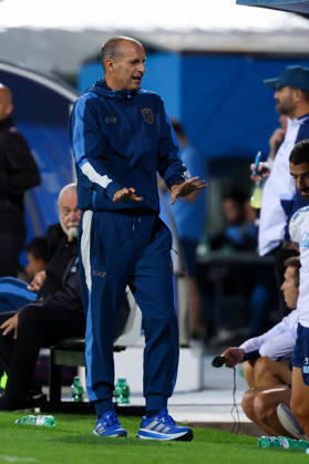 Napoli™s head coach Massimiliano Allegri during the friendly match Napoli and Celta Vigo at the Teofilo Patini Stadium in Castel Di Sangro, Central Southern Italy - Saturday, August 08 , 2026. - Soccer .  Copyright: xAlessandroxGarofalo LaPressex