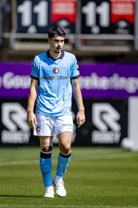 ROTTERDAM SC Feyenoord Rotterdam forward Shaqueel van Persie during the Vriendenloterij Eredivisie match between Sparta and Feyenoord at Stadion Het Kasteel on August 9, 2026, in Rotterdam, the Netherlands. Photo by DeFodi Images