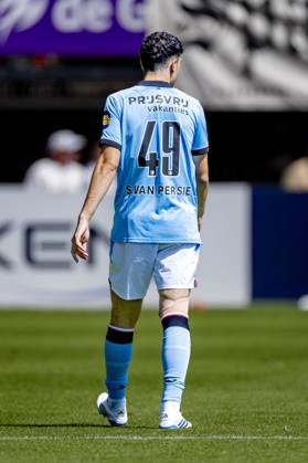 ROTTERDAM SC Feyenoord Rotterdam forward Shaqueel van Persie during the Vriendenloterij Eredivisie match between Sparta and Feyenoord at Stadion Het Kasteel on August 9, 2026, in Rotterdam, the Netherlands. Photo by DeFodi Images