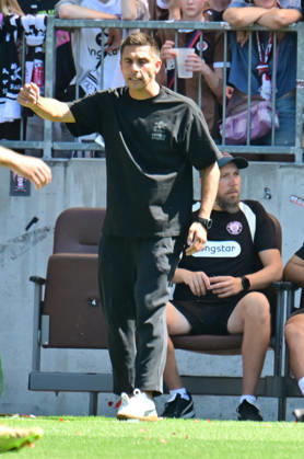 August 8, 2026, GER Soccer, Men, 2nd Division, Matchday 1, 2026–2027 Season, Hamburg, FC St. Pauli vs. SpVgg Greuther Fürth Coach Marcel Rapp Pauli DFB DFL regulations prohibit any use of photographs as image sequences and or quasi-video Hamburg Millerntorstadion Hamburg Germany Copyright: xnordphotoxGmbH xWitkex