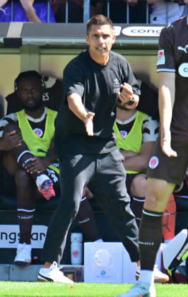 August 8, 2026, GER Soccer, Men, 2nd Division, Matchday 1, 2026–2027 Season, Hamburg, FC St. Pauli vs. SpVgg Greuther Fürth Coach Marcel Rapp Pauli DFB DFL regulations prohibit any use of photographs as image sequences and or quasi-video Hamburg Millerntorstadion Hamburg Germany Copyright: xnordphotoxGmbH xWitkex