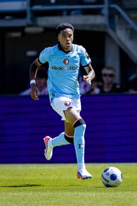 ROTTERDAM SC Feyenoord Rotterdam forward Jivayno Zinhagel during the Vriendenloterij Eredivisie match between Sparta and Feyenoord at Stadion Het Kasteel on August 9, 2026, in Rotterdam, the Netherlands. Photo by DeFodi Images