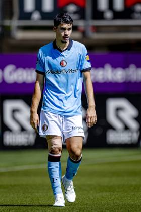 ROTTERDAM SC Feyenoord Rotterdam forward Shaqueel van Persie during the Vriendenloterij Eredivisie match between Sparta and Feyenoord at Stadion Het Kasteel on August 9, 2026, in Rotterdam, the Netherlands. Photo by DeFodi Images