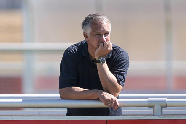 August 12, 2026, Soccer, FC Schalke 04 training session; Frank Baumann, sporting director of FC Schalke 04; FC Schalke 04 Gelsenkirchen; FC Schalke 04 training facility; North Rhine-Westphalia, Germany; xRHR PHOTO YYx Copyright: RHR-FOTOx RHR-FOTO YY