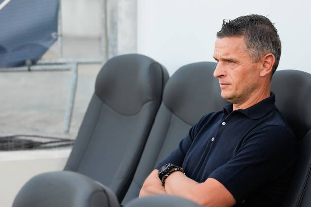 VELSEN-ZUID , 14-08-2026 , BUKO Stadion , season 2026 2027 , Dutch Eredivisie football , match between Telstar and Sparta Rotterdam , Picture shows Sparta Rotterdam coach Rogier Meijer Telstar - Sparta  x205709258x Copyright: