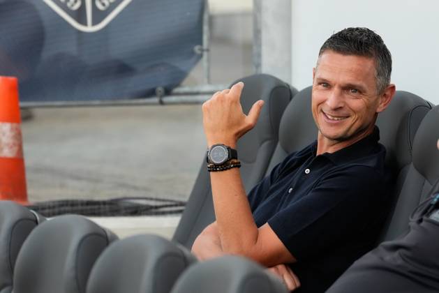VELSEN-ZUID , 14-08-2026 , BUKO Stadion , season 2026 2027 , Dutch Eredivisie football , match between Telstar and Sparta Rotterdam , Picture shows Sparta Rotterdam coach Rogier Meijer Telstar - Sparta  x205709262x Copyright: